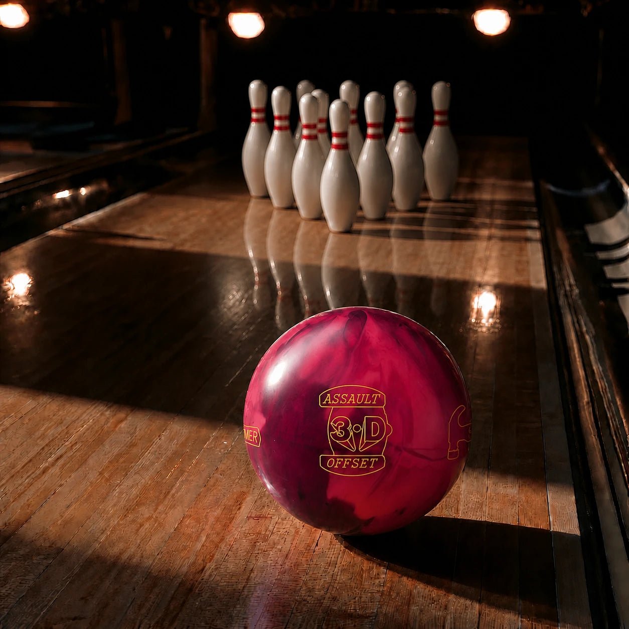 Boule 3D OFFSET ASSAULT - Bowling Stars