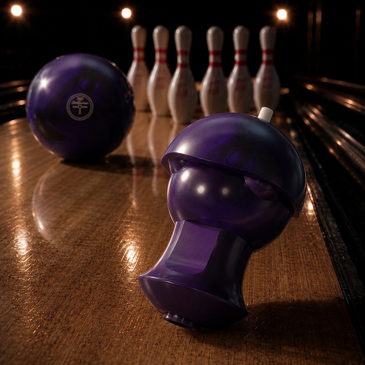 Boule HAMMER PURPLE PEARL URETHANE 78D - Bowling Stars
