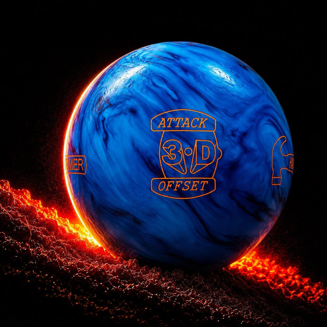 Boule 3D OFFSET ATTACK HAMMER - Bowling Stars