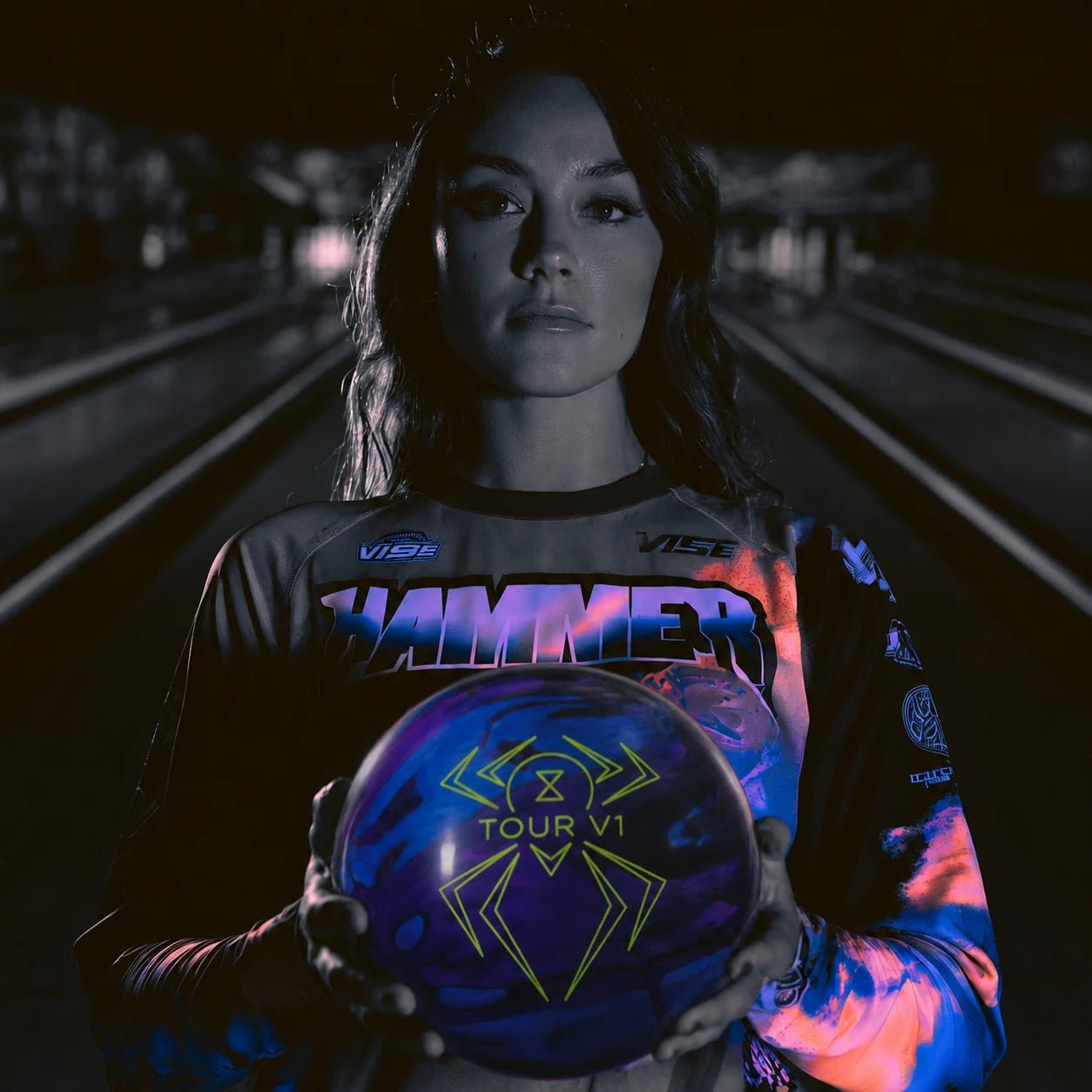 Boule BLACK WIDOW TOUR V1 - Bowling Stars