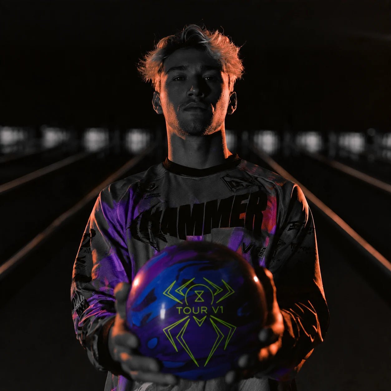 Boule BLACK WIDOW TOUR V1 - Bowling Stars
