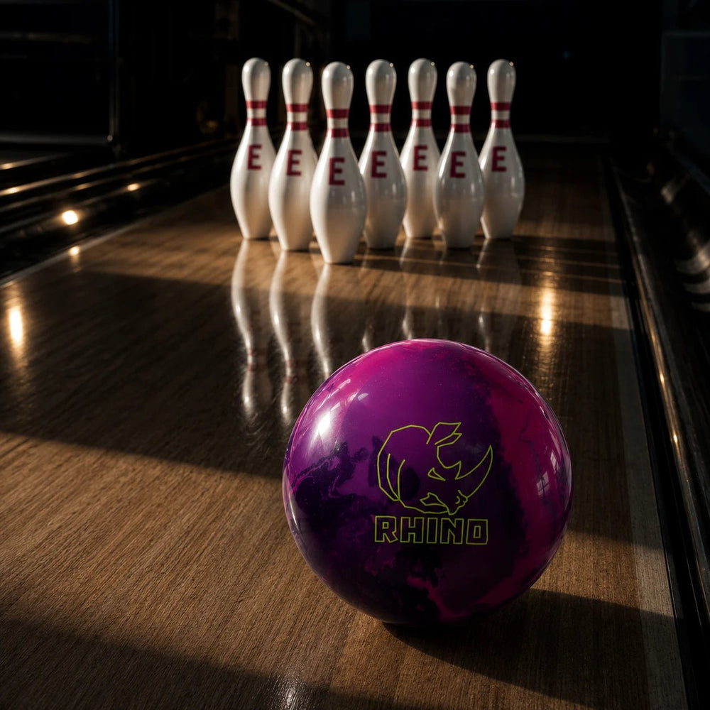 Boule BRUNSWICK RHINO PURPLE PINK BERRY - Bowling Stars
