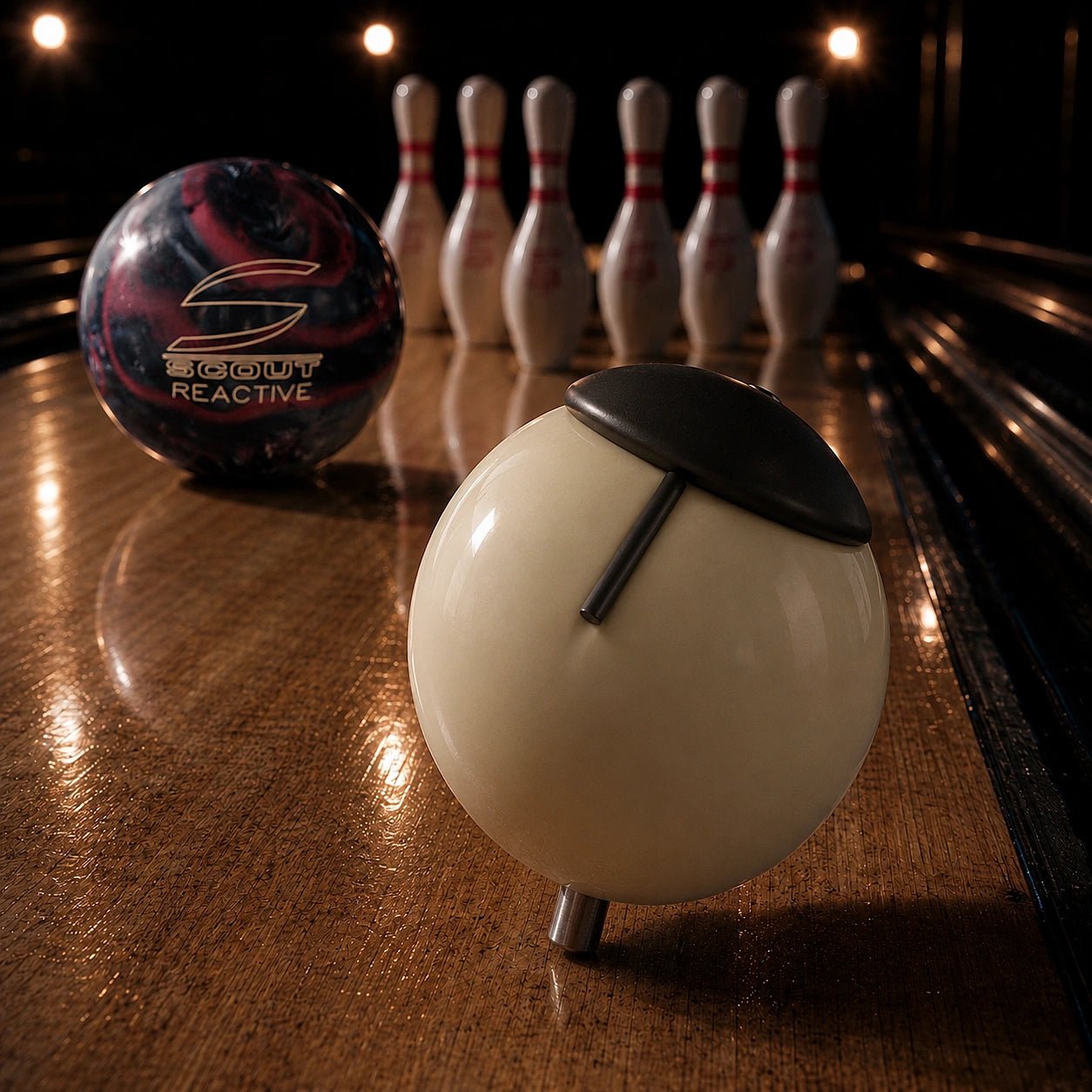 Boule COLUMBIA 300 SCOUT REACTIVE - TIGER'S EYE - Bowling Stars