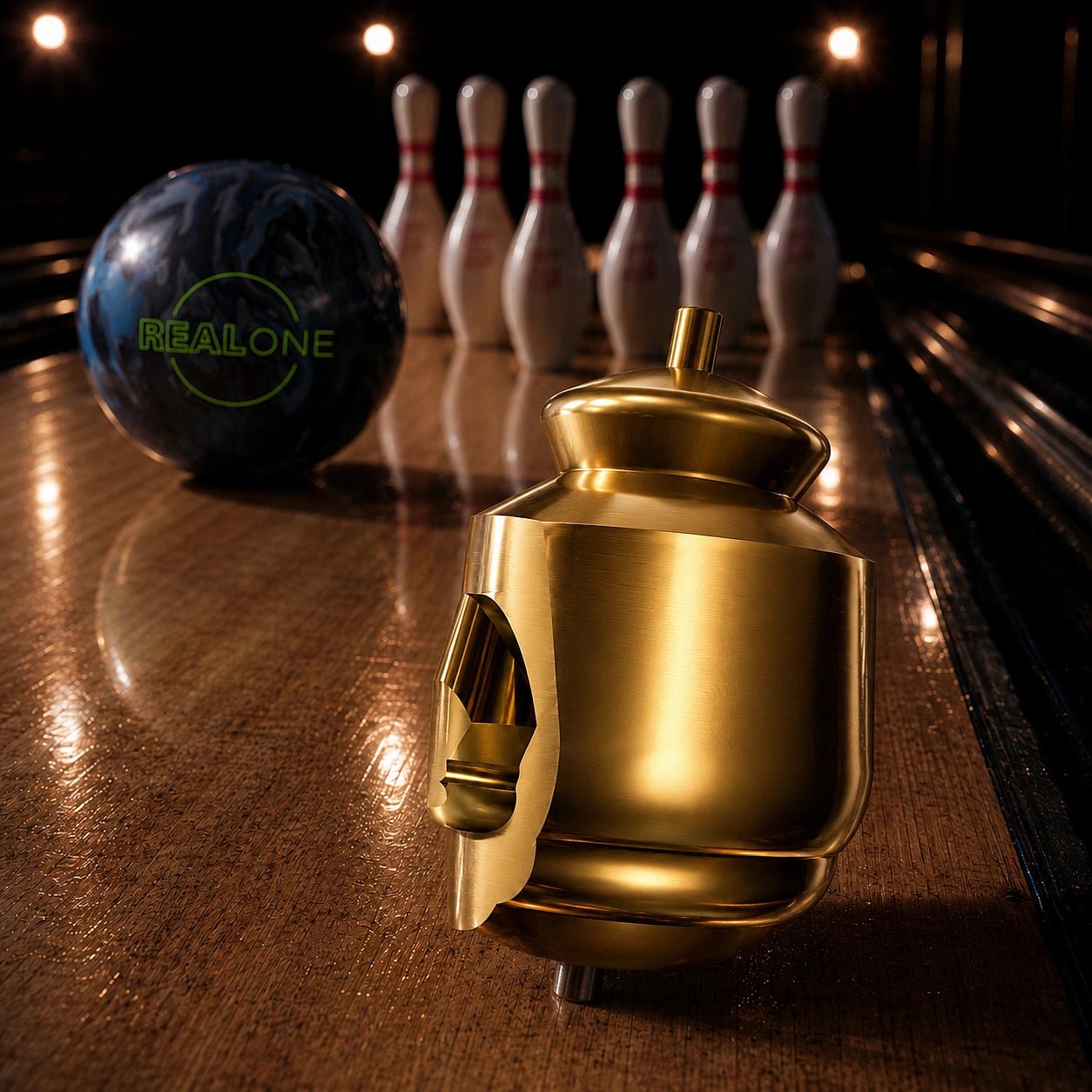 Boule EBONITE REAL ONE BLUE/BLACK/SILVER - Bowling Stars