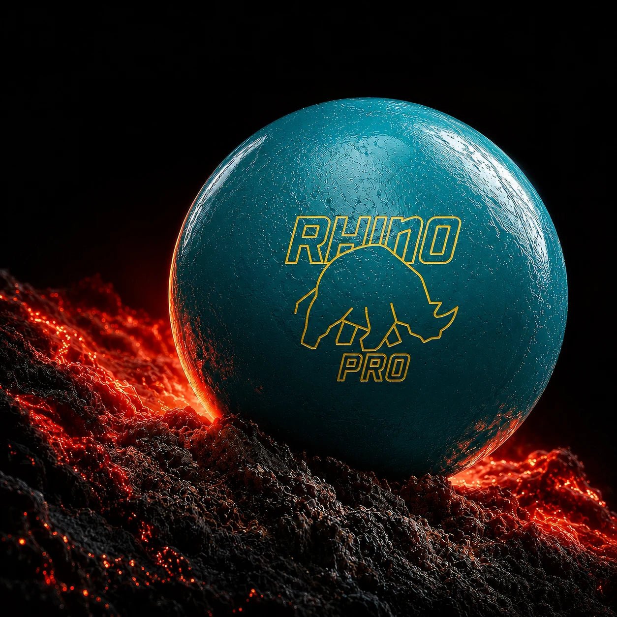 Boule HONEY BADGER YELLOW POLY - Bowling Stars