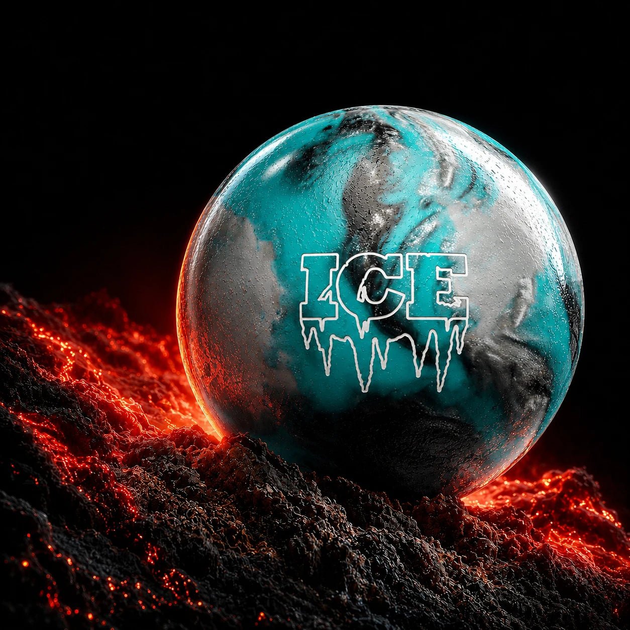 Boule Ice Storm Frost Teal - Bowling Stars