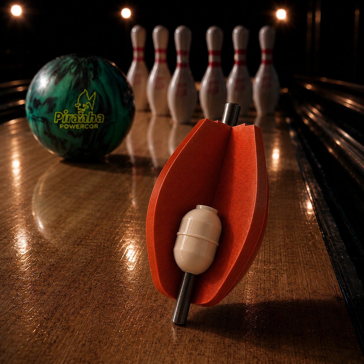 Boule PIRANHA POWERCOR PEARL - Bowling Stars