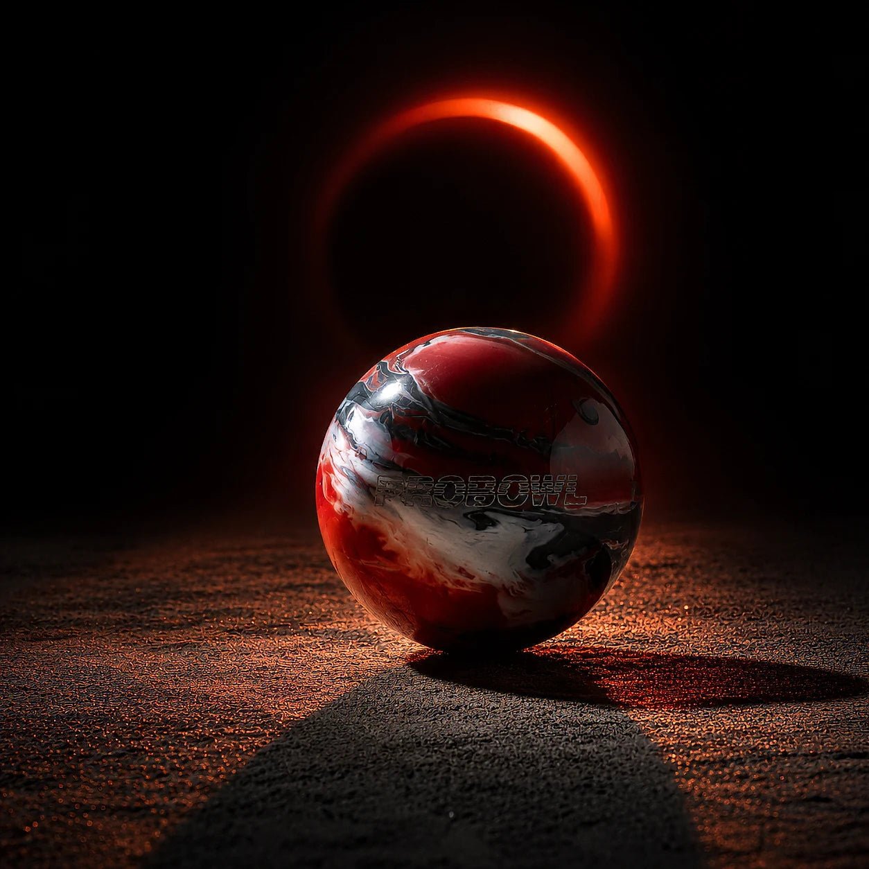 Boule PRO BOWL RED/BLACK/SILVER - Bowling Stars
