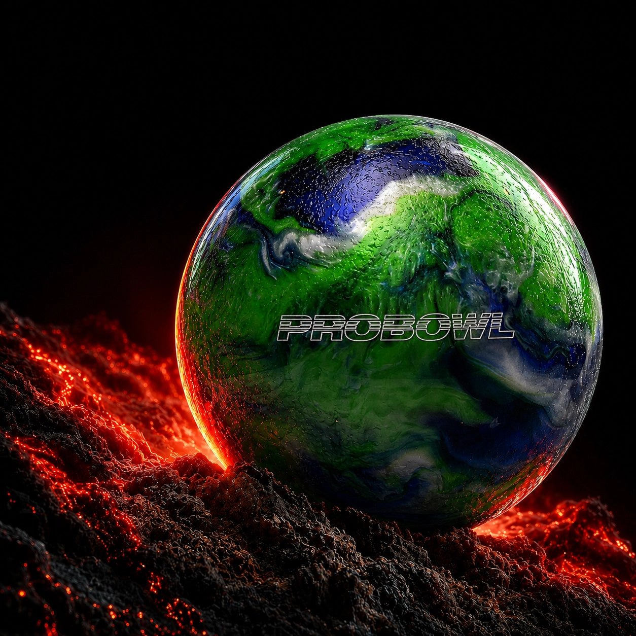 Boule PROBOWL - BLUE/GREEN/SILVER - Bowling Stars