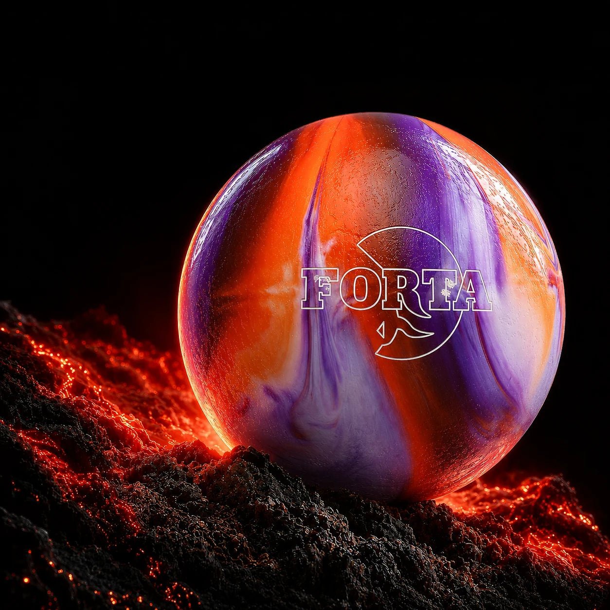 Boule PROBOWL FORTA WHT/PUR/ORA - Bowling Stars