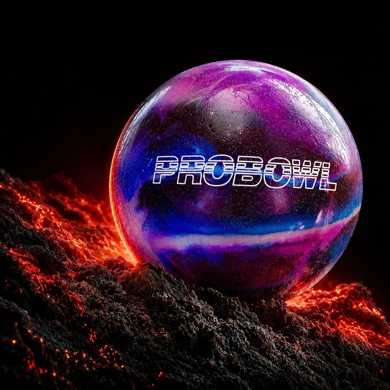 Boule PROBOWL - PURPLE/ROYAL/SILVER - Bowling Stars
