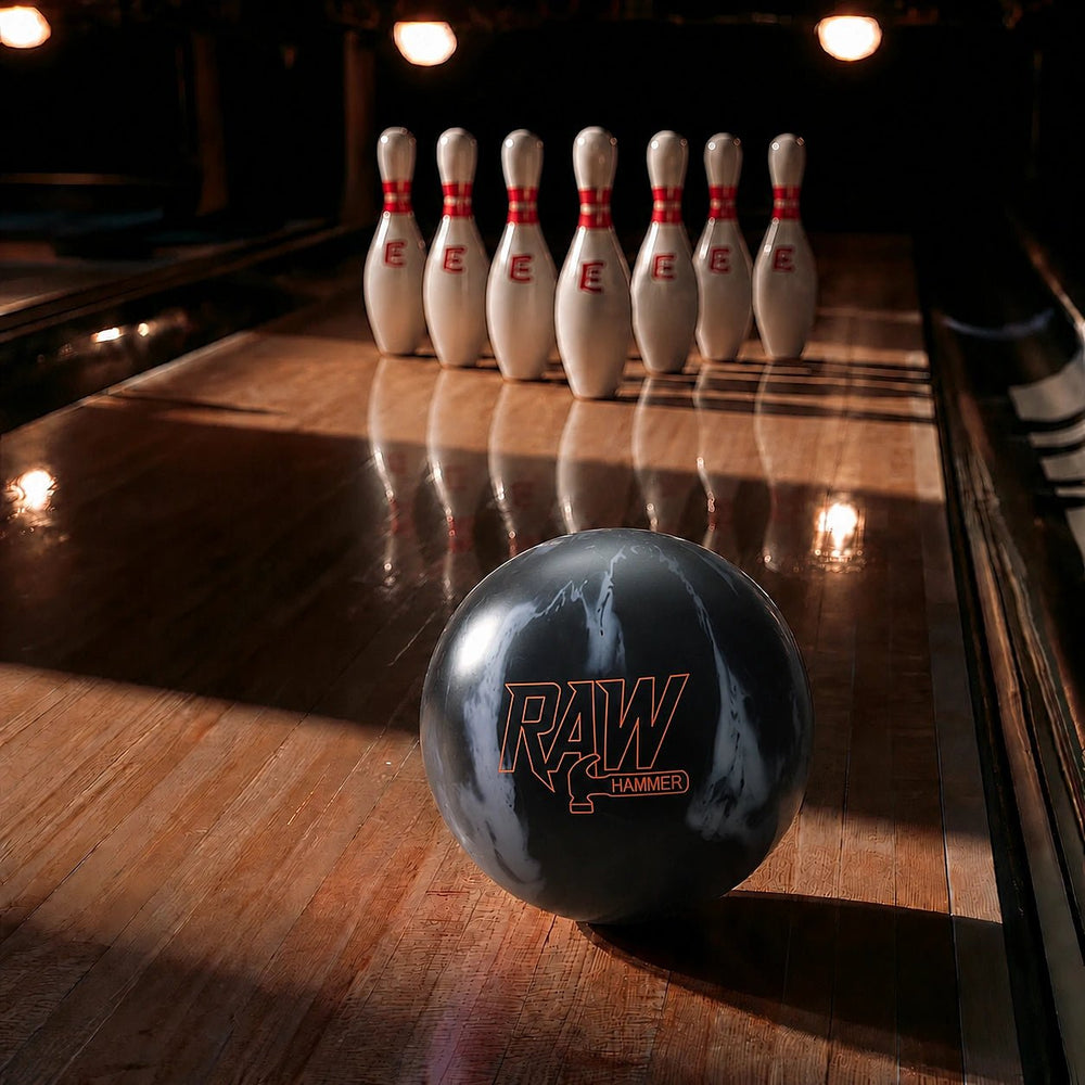 Boule RAW BLACK/GREY HAMMER - Bowling Stars