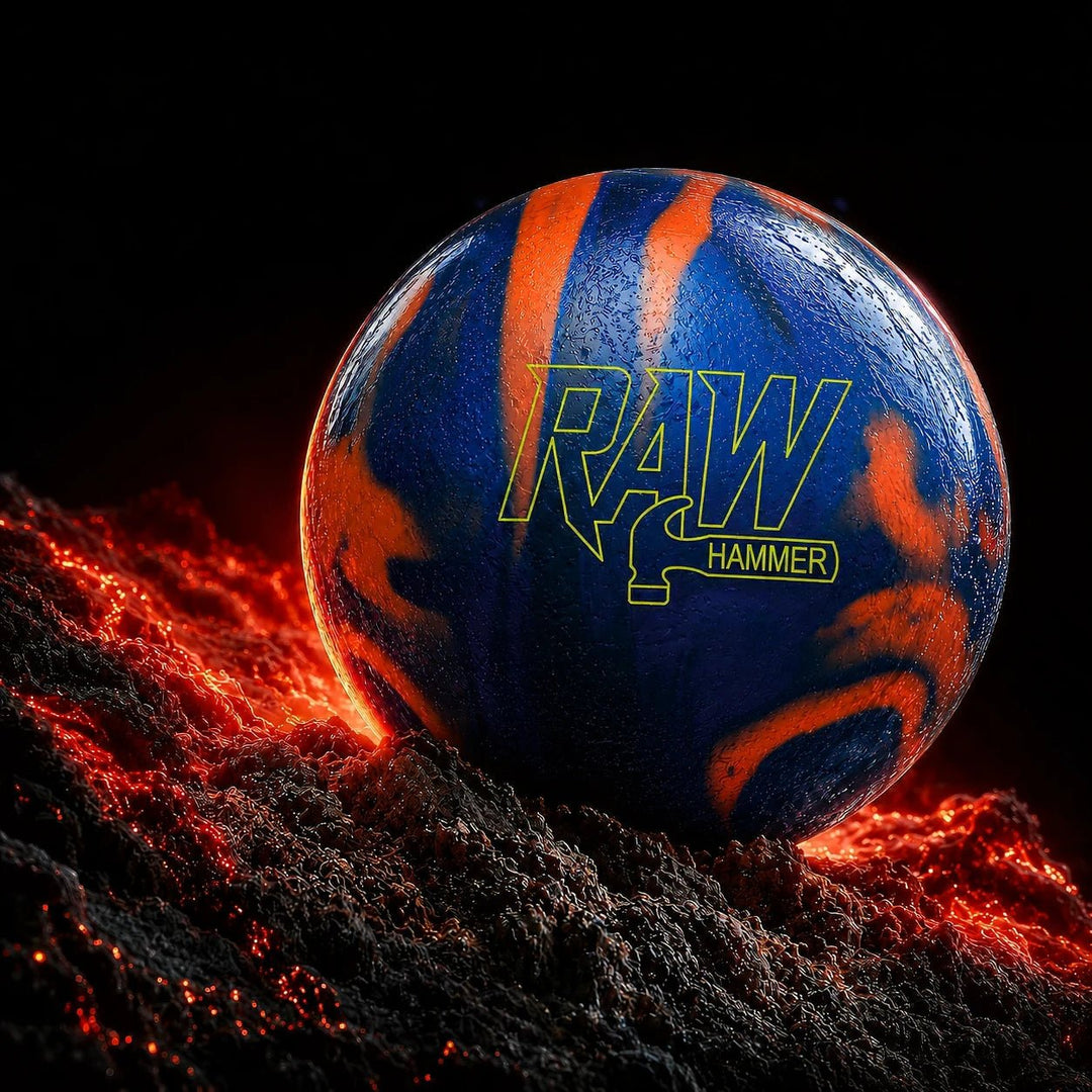 Boule RAW ORANGE/BLACK HAMMER - Bowling Stars