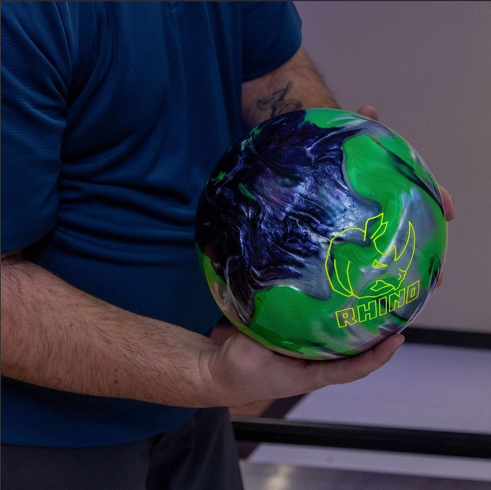 Boule RHINO CARBON/LIME/SILVER - Bowling Stars