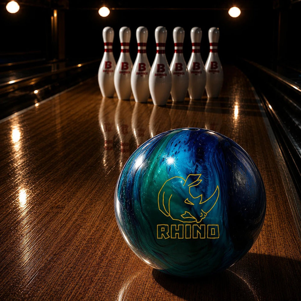 Boule Rhino Cobalt / Aqua / Teal - Bowling Stars