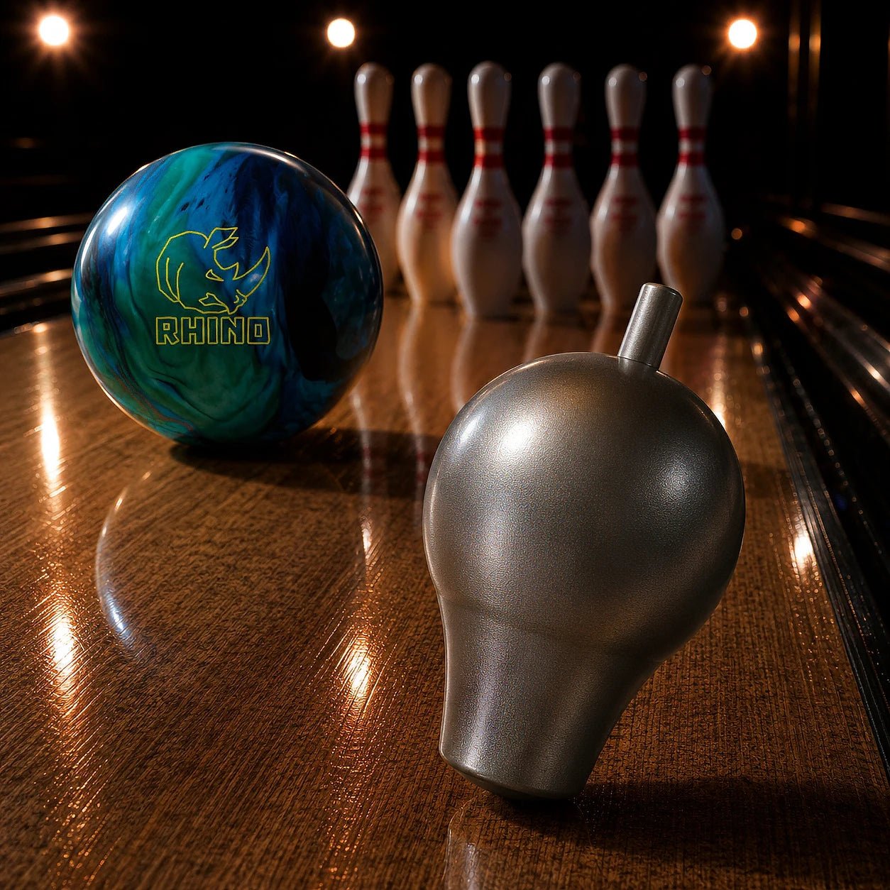 Boule Rhino Cobalt / Aqua / Teal - Bowling Stars