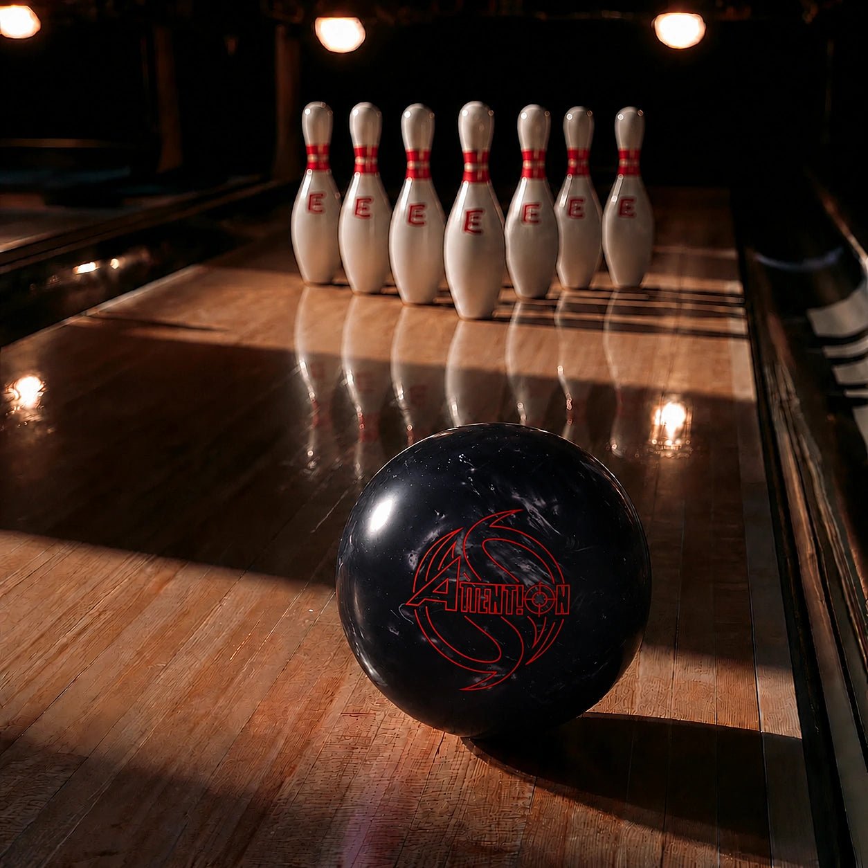 Boule ROTO GRIP ATTENTION BLACK PEARL - Bowling Stars