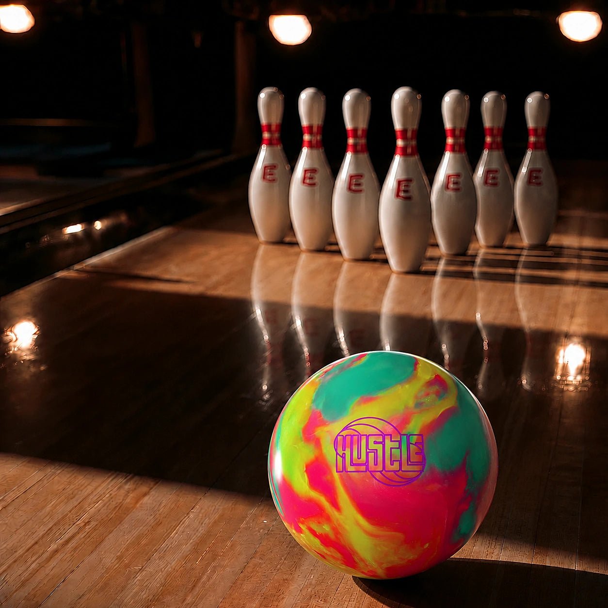 Boule ROTO GRIP HUSTLE GLOW - Bowling Stars