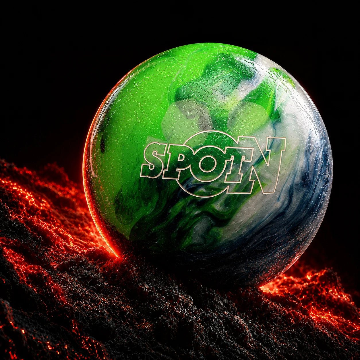 Boule STORM SPOT ON - BLUE/GREEN/SILVER - Bowling Stars