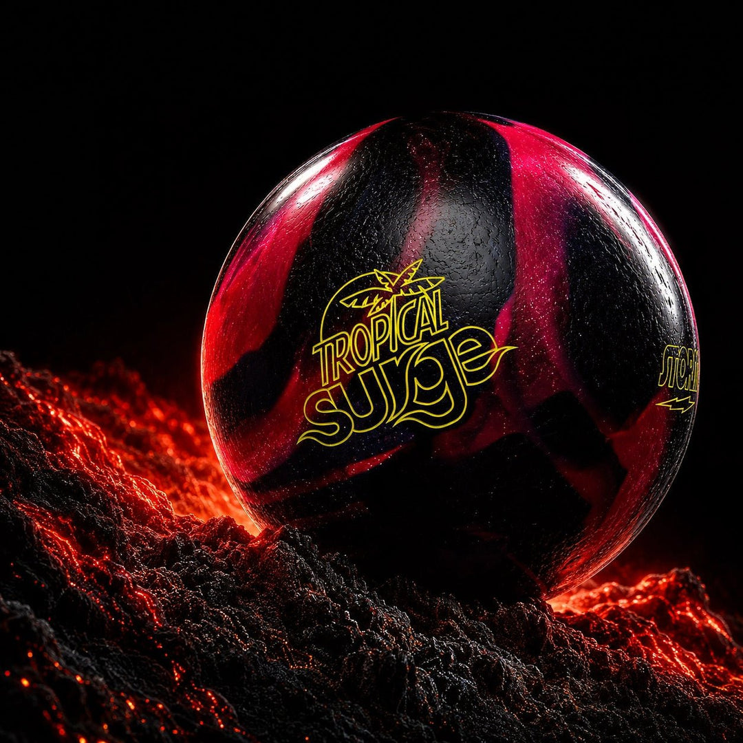 Boule STORM TROPICAL SURGE BLACK/CHERRY - Bowling Stars