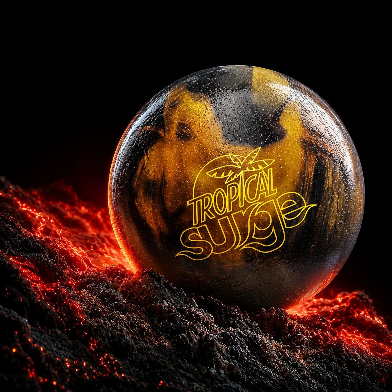 Boule STORM TROPICAL SURGE GOLD/BLACK - Bowling Stars