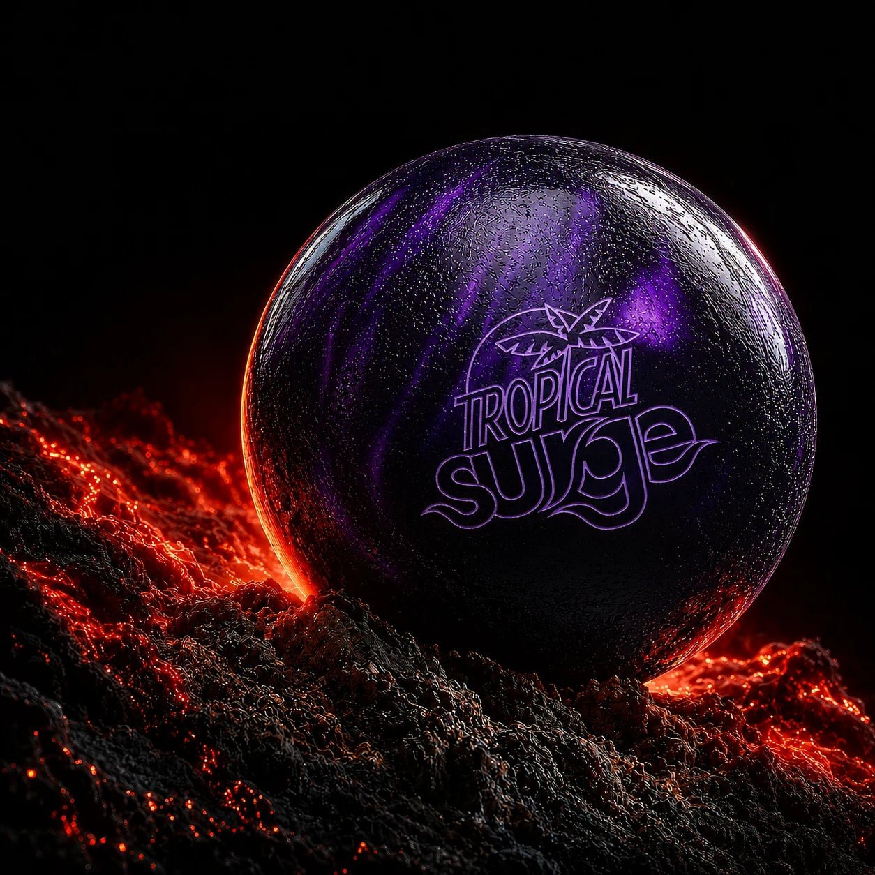 Boule STORM TROPICAL SURGE PURPLE - Bowling Stars