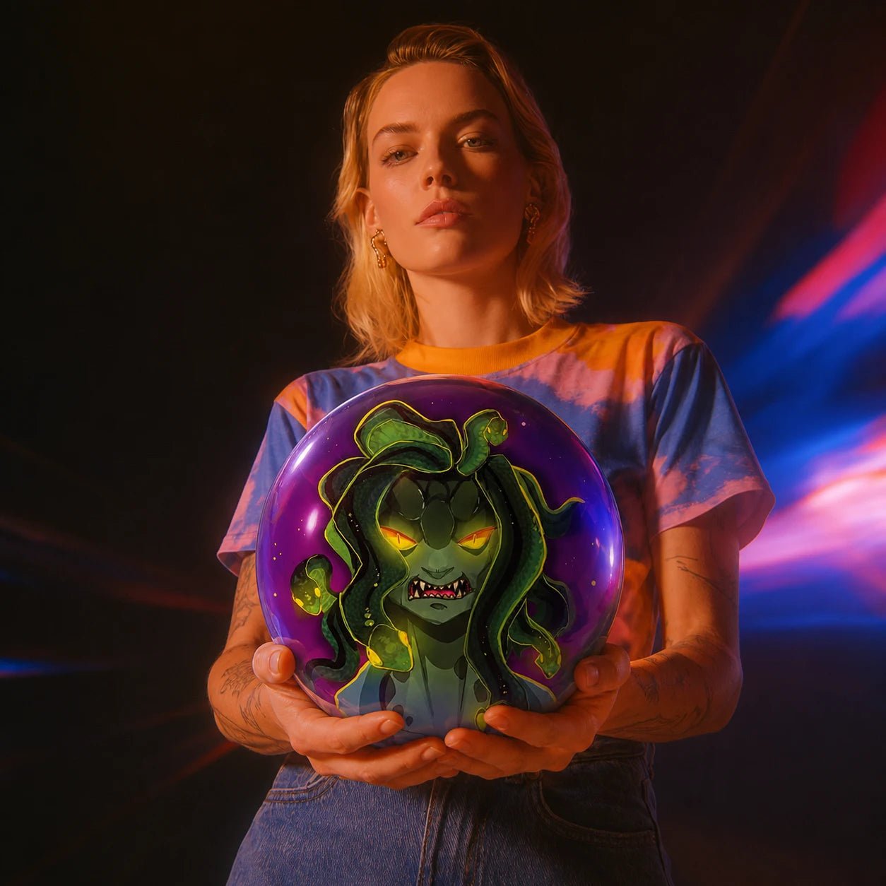 Boule VIZ-A-BALL MEDUSA - Bowling Stars