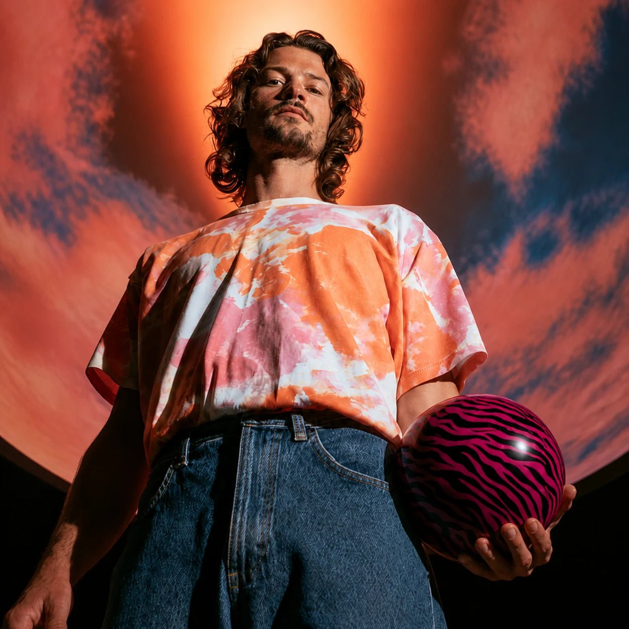 Boule Viz-A-Ball Pink Zebra - Bowling Stars