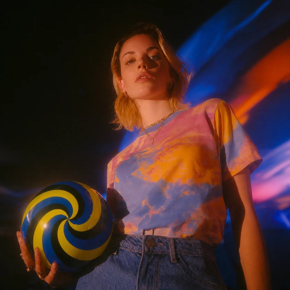 Boule Viz-A-Ball Spiral Jaune/Bleu/Noir - Bowling Stars