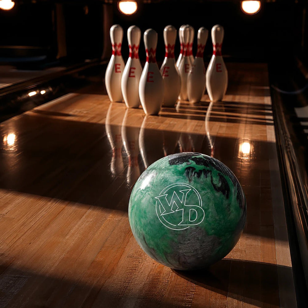 Boule White Dot Mint Frost - Bowling Stars