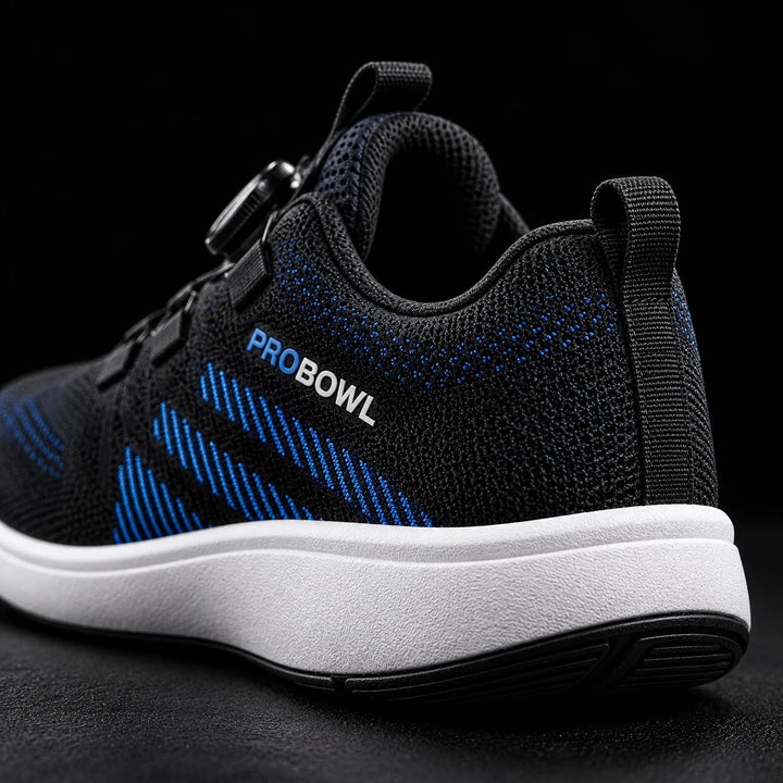 Chaussure de bowling Elite Stride Pro Black/Blue - Bowling Stars