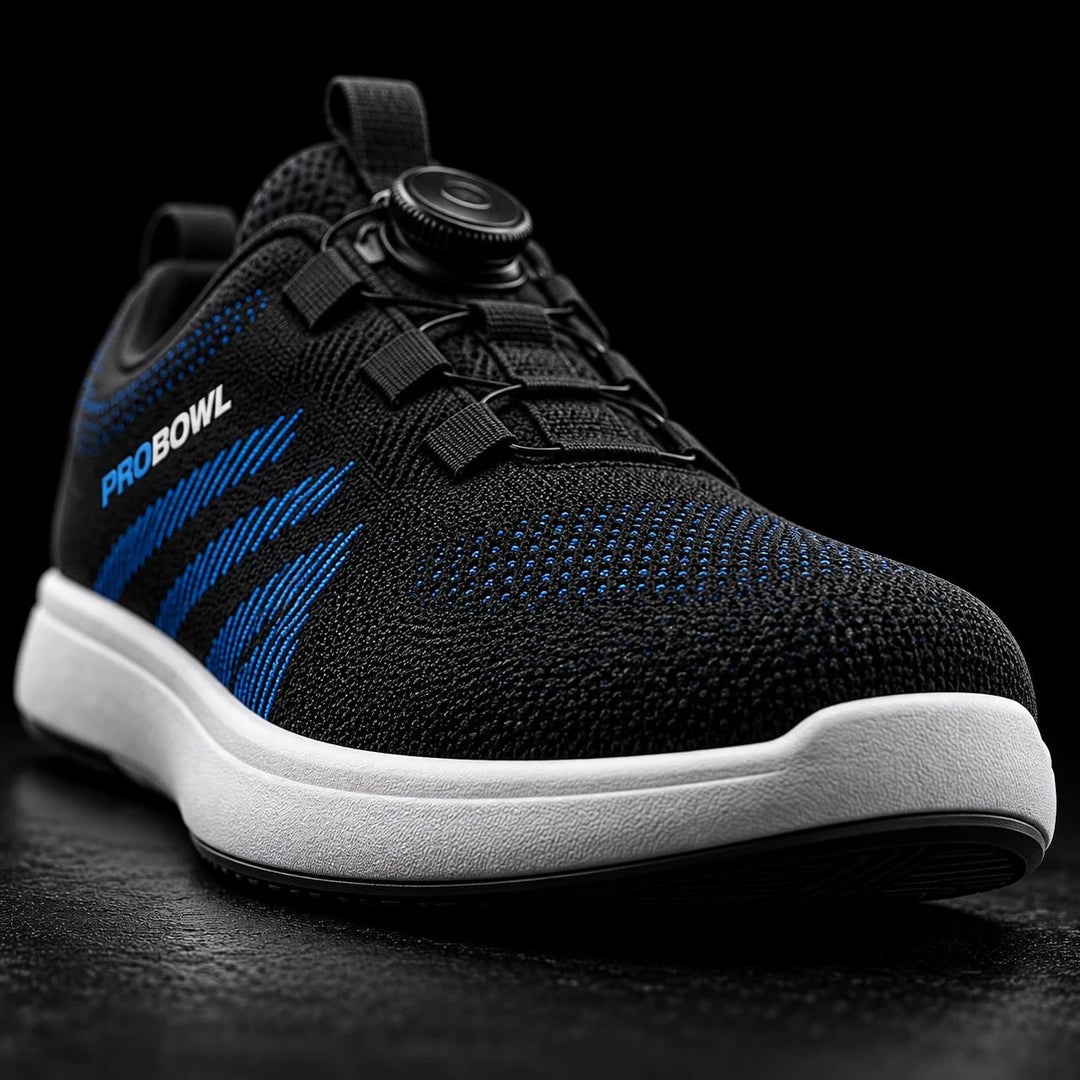 Chaussure de bowling Elite Stride Pro Black/Blue - Bowling Stars