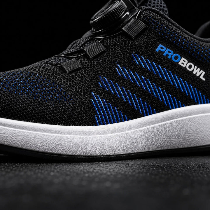 Chaussure de bowling Elite Stride Pro Black/Blue - Bowling Stars