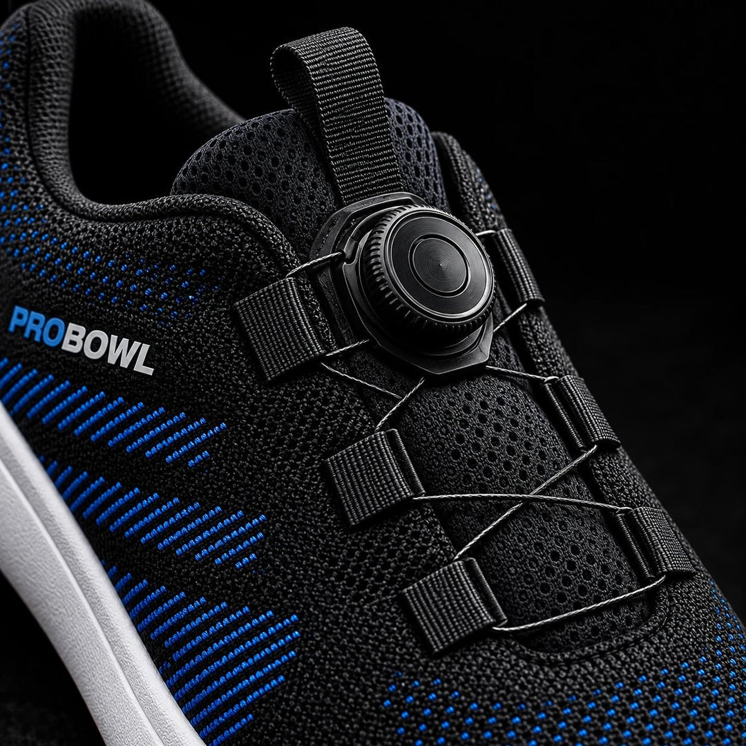 Chaussure de bowling Elite Stride Pro Black/Blue - Bowling Stars