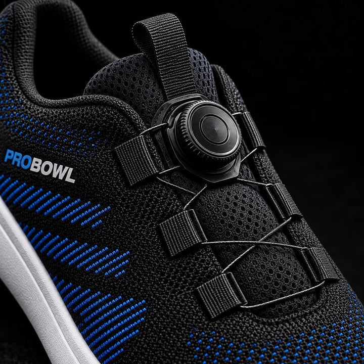 Chaussure de bowling Elite Stride Pro Black/Blue - Bowling Stars