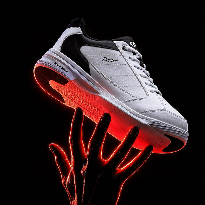 Chaussure de bowling Precision IV White/Black - Bowling Stars