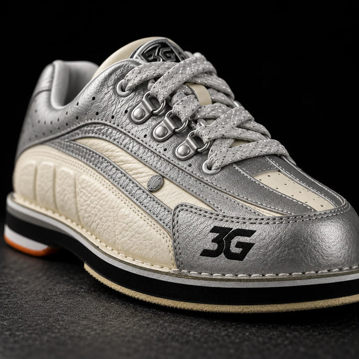Chaussure de Bowling Ultraprecision tour blanc/argent - Bowling Stars