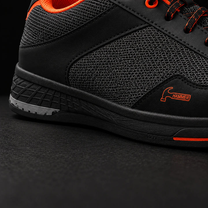 Chaussure de bowling Velocity Razor Black/Orange Right or Left - Bowling Stars