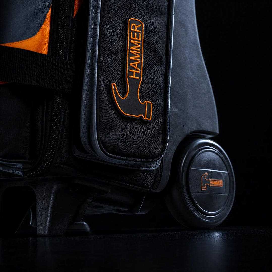DELUXE DOUBLE ROLLER ORANGE/BLANC - Bowling Stars