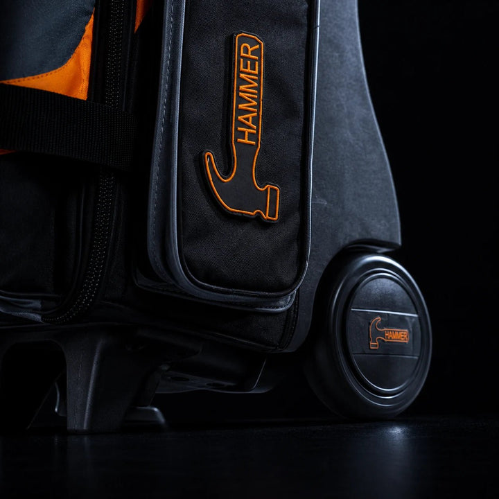 DELUXE DOUBLE ROLLER ORANGE/BLANC - Bowling Stars