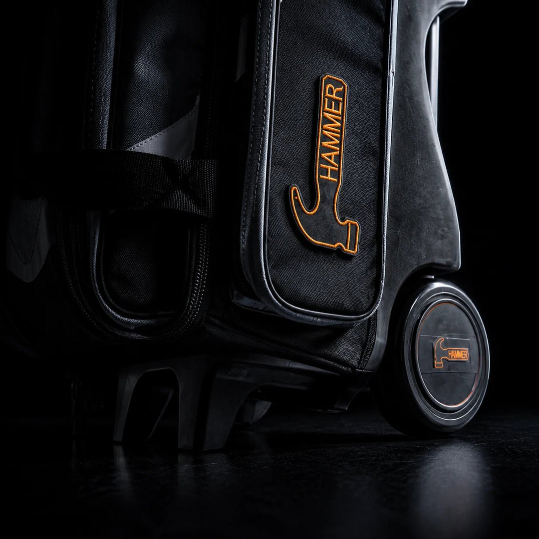 DELUXE DOUBLE ROLLER ORANGE/BLANC - Bowling Stars