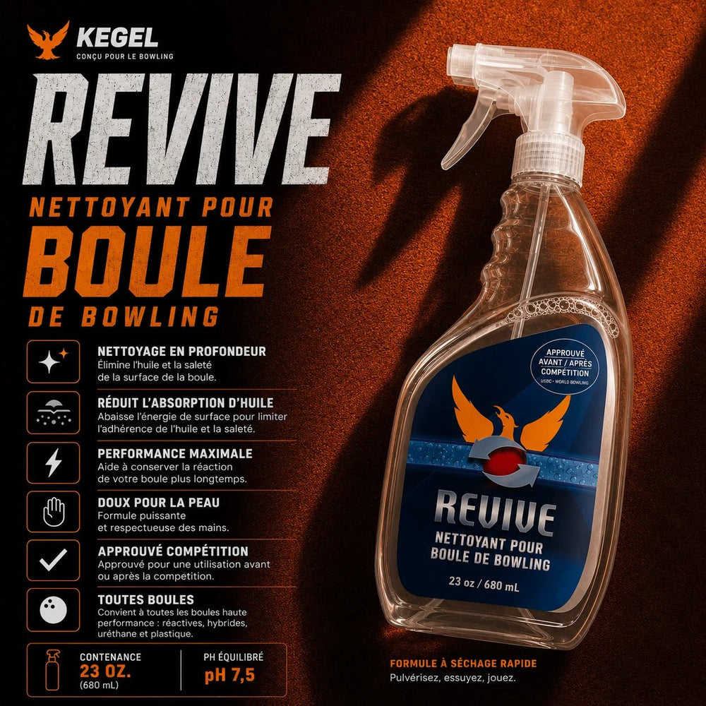 KEGEL REVIVE BOWLING BALL CLEANER (32 OZ BOTTLE) - Bowling Stars