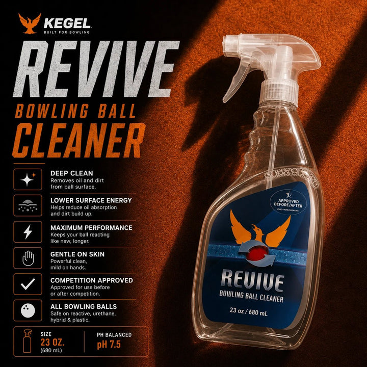KEGEL REVIVE BOWLING BALL CLEANER (32 OZ BOTTLE) - Bowling Stars