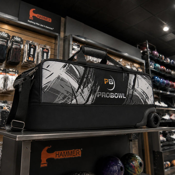 PROBOWL DYE-SUB 3-BALL TOTE TORBA BIAŁA - Bowling Stars