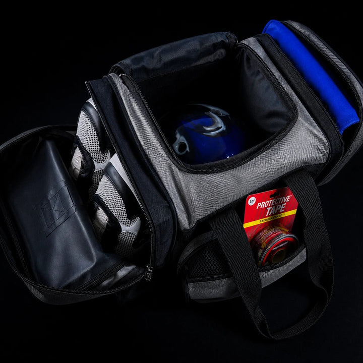 PROBOWL SINGLE BAG DELUXE BLACK/SILVER - Bowling Stars