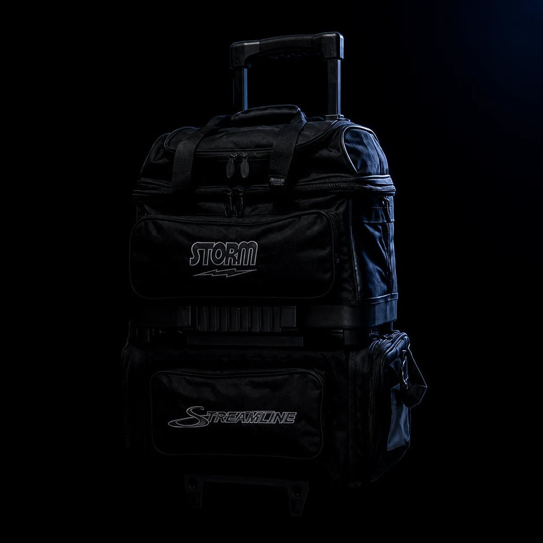 Sac 4-BALL STRMLINE CARBON BLACK - Bowling Stars