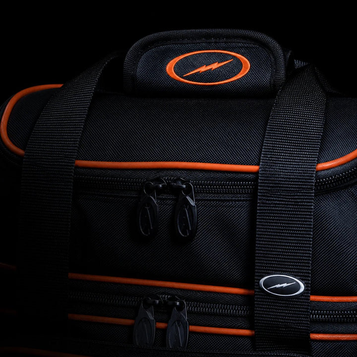 STORM 1-BALL TOTE FLIP BLACK/ORANGE - Bowling Stars